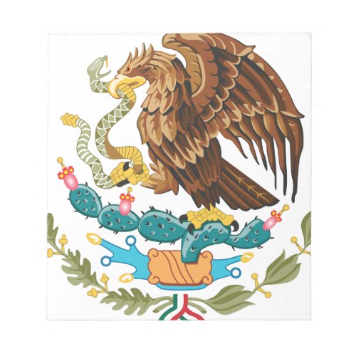 Escudo Nacional de Mxico _ Emblema Mexicano Notepad