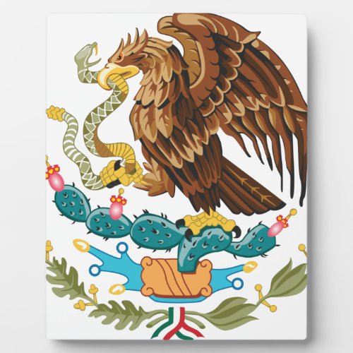 Escudo Nacional de Mxico _ Mexican Emblem Plaque