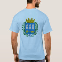 Camiseta bandera andalucía con escudo