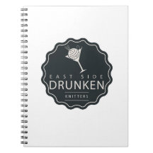 ESDK classic logo spiral notebook