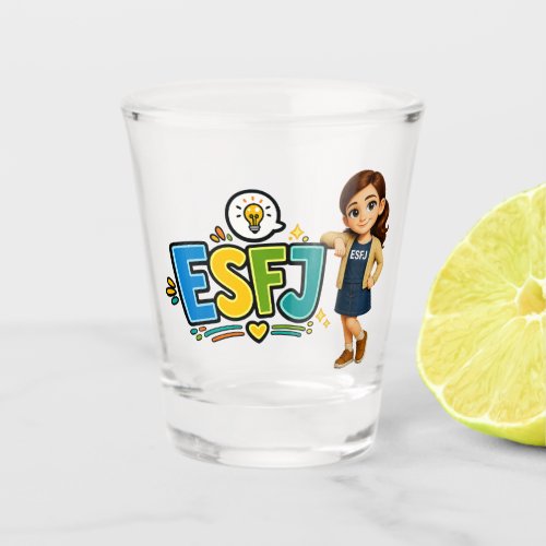 ESFJ — The Connection Builder Shot Glass