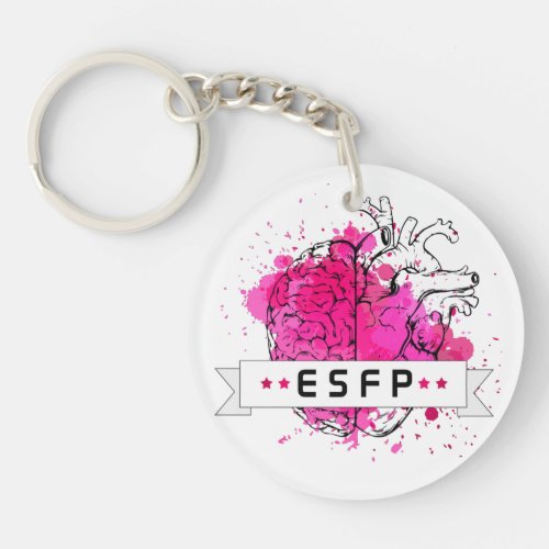 ESFP personality type inspired products The cheer Keychain
