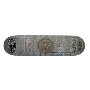 ESGHHG Medieval Doors Aztec Incan Mayan Circle? Skateboard Deck