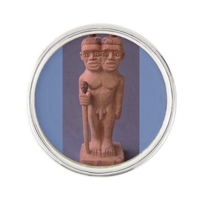 Eshu Ashikuelu Lapel Pin (Front)