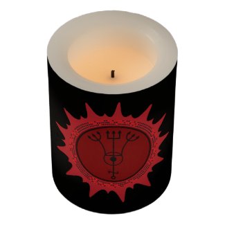 Eshu Chama Dinheiro Flameless Candle