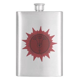 Eshu Chama Dinheiro Flask