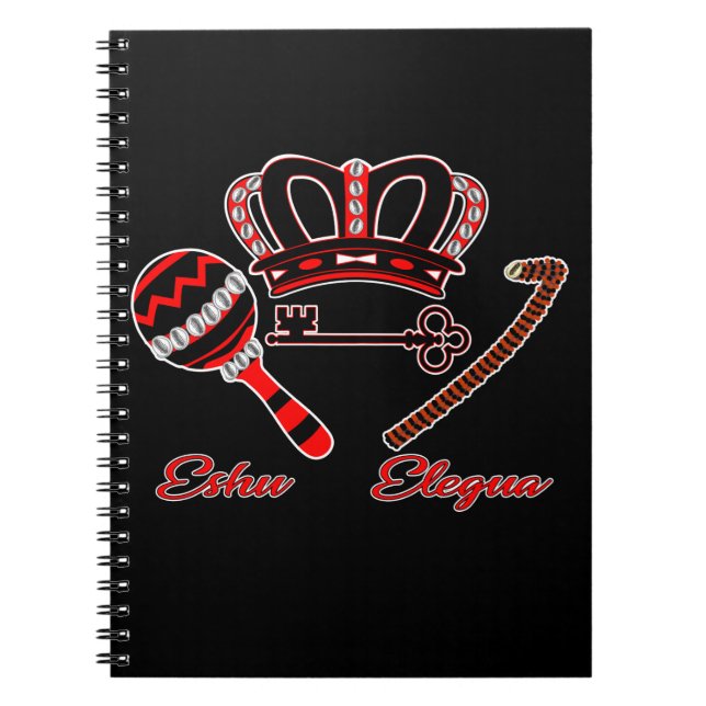 Eshu Elegua Laroye Crown Notebook (Front)