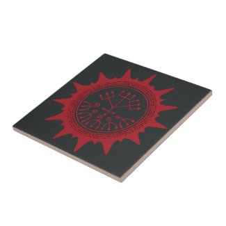 Eshu Sete Encruzilhadas Ceramic Tile