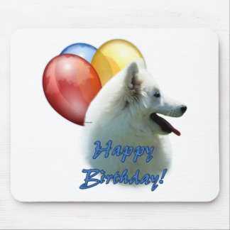 Eskie Happy Birthday Balloon Mouse Pad