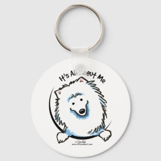 Eskie Its All About Me Keychain