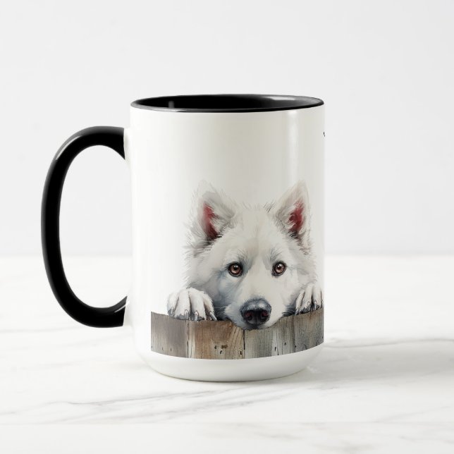 Eskimo Dog Mug (Left)