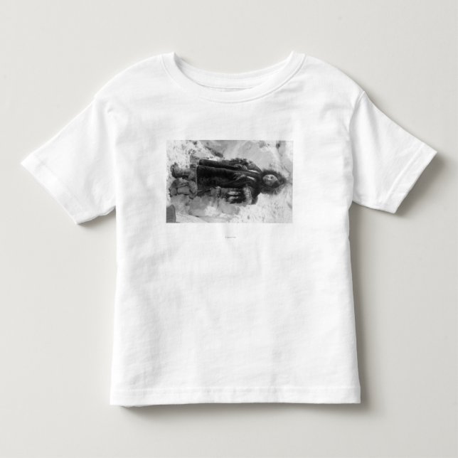 Eskimo Girl in a Parka in Nome, Alaska Toddler T-shirt (Front)