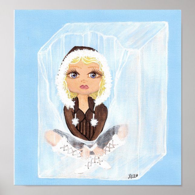 Eskimo in Ice Quantum Cutie Poster (Front)