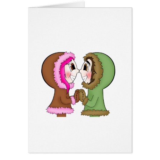 eskimo kisses cards (Front)
