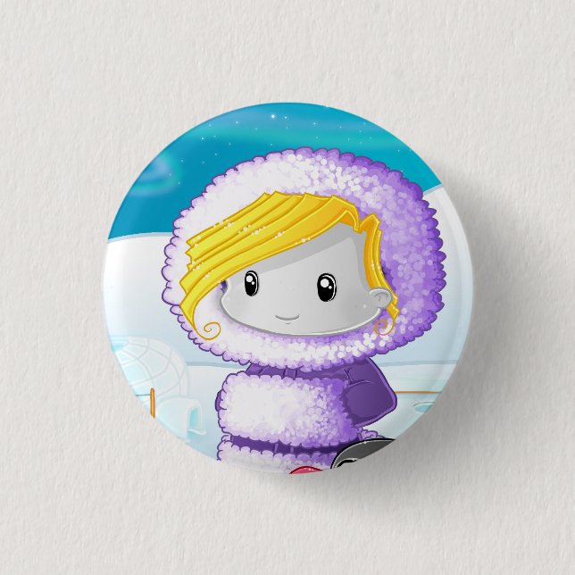 Eskimo Po button (Front)