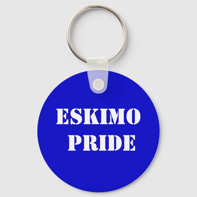 ESKIMO PRIDE KEYCHAIN (Front)