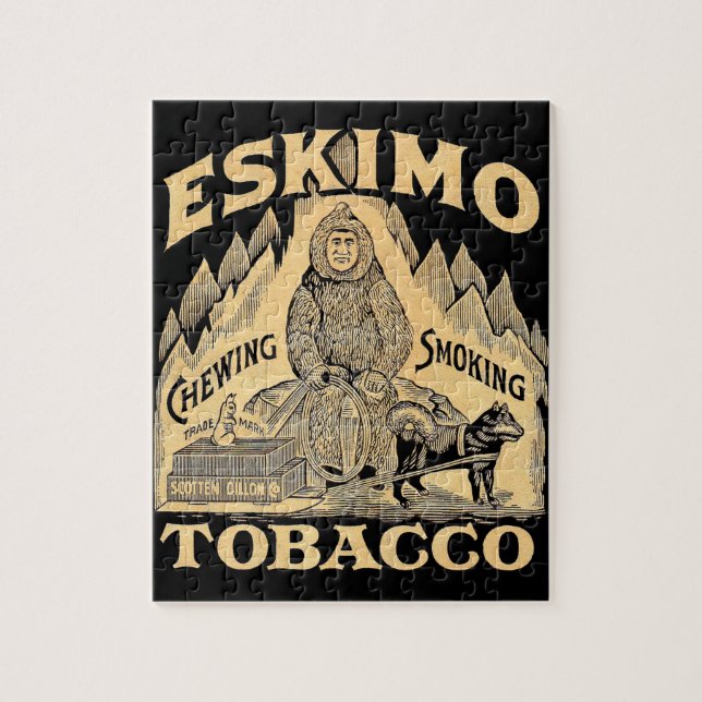 Eskimo Tobacco Jigsaw Puzzle (Vertical)