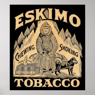 Eskimo Tobacco Poster