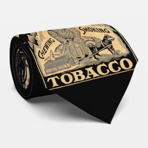Eskimo Tobacco print Neck Tie