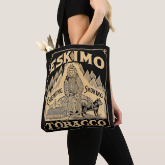 Eskimo Tobacco print Tote Bag