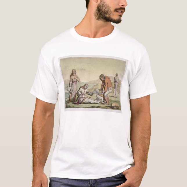 Eskimos, 1817 (colour engraving) T-Shirt (Front)