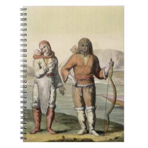 Eskimos at Hudson Bay, from 'Le Costume Ancien et Notebook