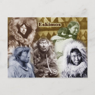 Eskimos of Alaska (1904 -1930) Postcard
