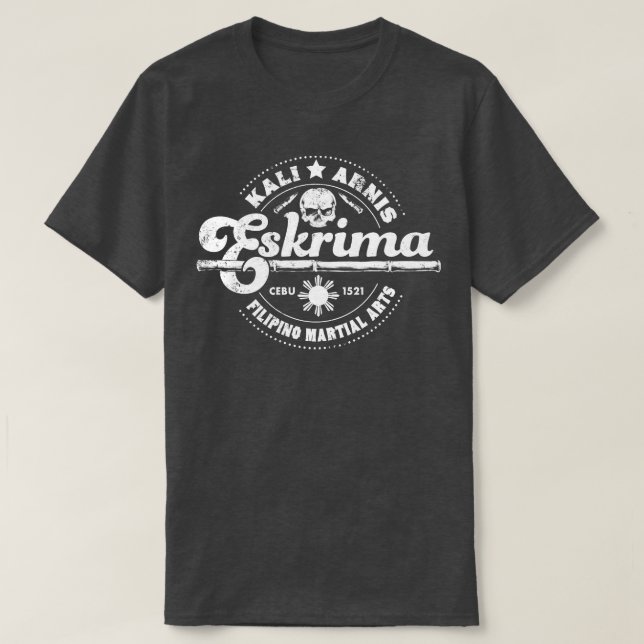 Eskrima Kali Arnis T-Shirt (Design Front)