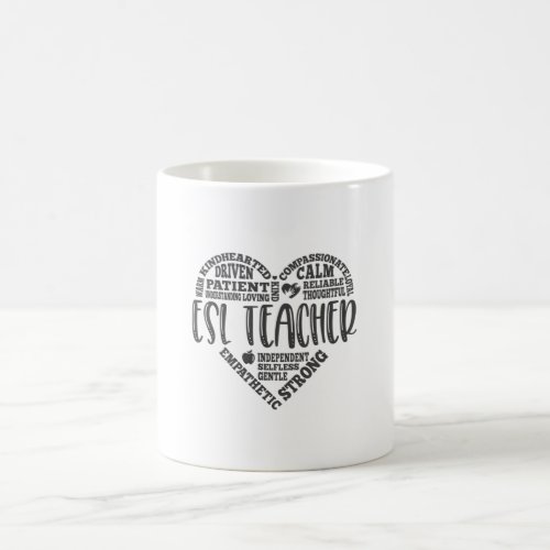 ESL Teacher English Second Language Coffee Mug