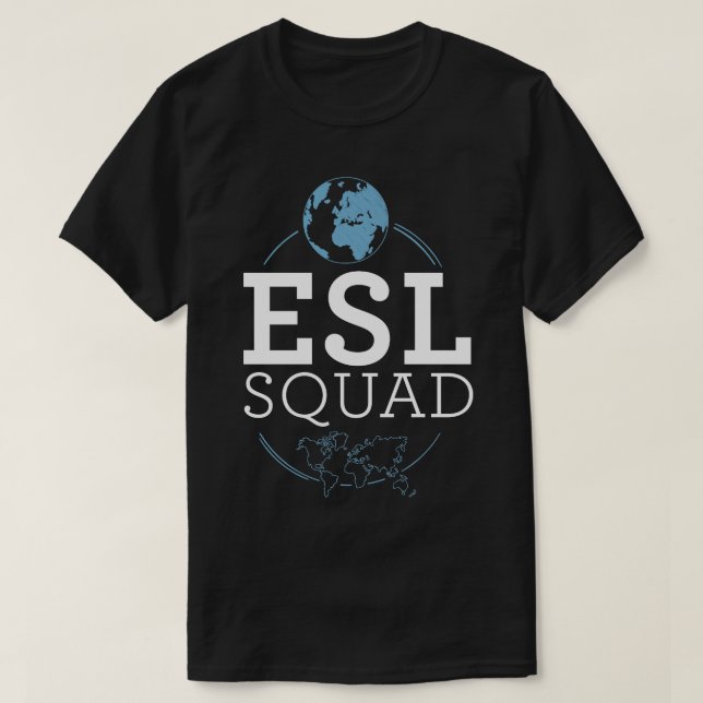 ESL Teacher ESOL Multilingual Teacher 1 T-Shirt (Design Front)