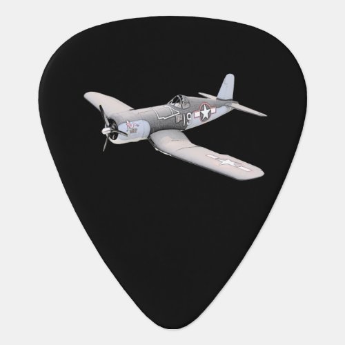 ESM F_4U Corsair Airplane Guitar Pick