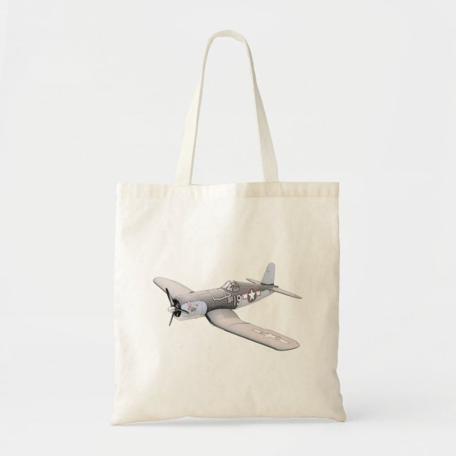 ESM F-4U Corsair airplane Tote Bag (Front)