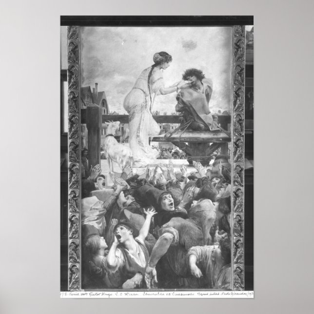 Esmeralda and Quasimodo, 1905 Poster (Front)