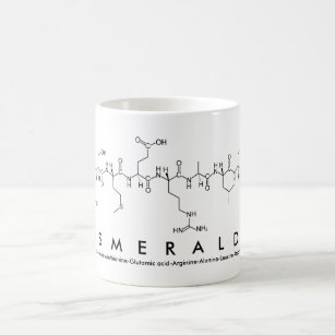 Esmeralda peptide name mug