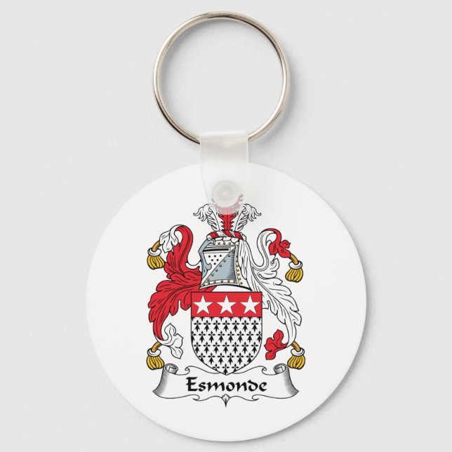 Esmonde Family Crest Keychain (Front)