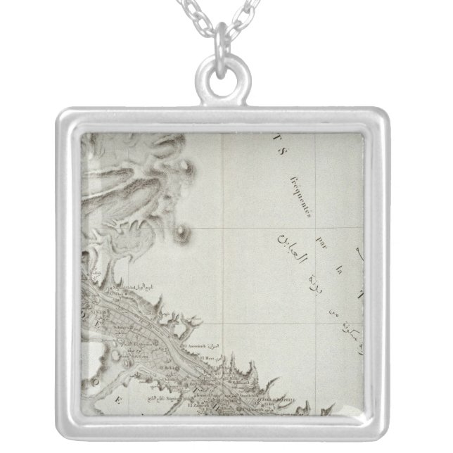 Esne, Egypt Silver Plated Necklace (Front)