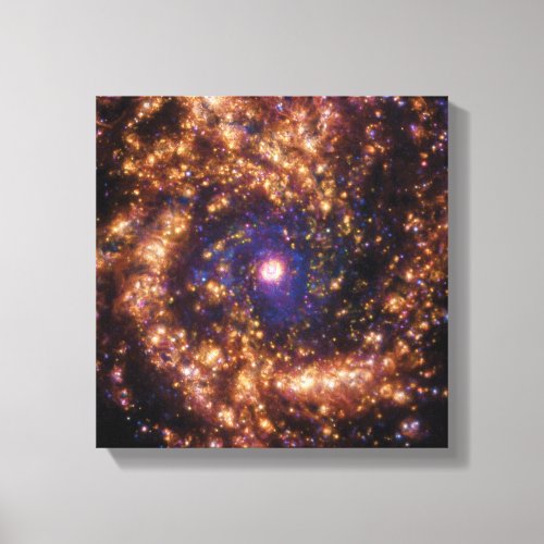 ESO Spiral Starburst Galaxy Messier 61 Canvas Print