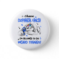 Esophageal Cancer Awareness Month Ribbon Gifts Button