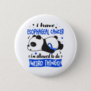 Esophageal Cancer Awareness Month Ribbon Gifts Button