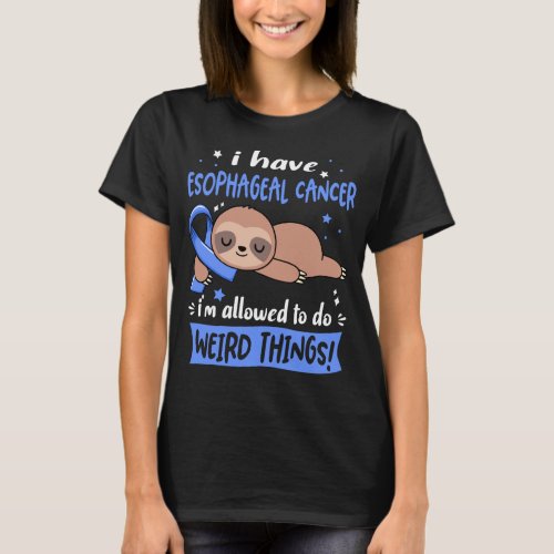 Esophageal Cancer Awareness Month Ribbon Gifts T_Shirt