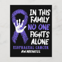Esophageal Cancer Awareness No One Fights Alone -