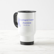 Esophageal Cancer Awareness Travel Mug, 15 oz Travel Mug