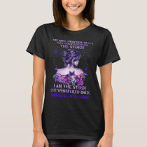 esophageal cancer butterfly warrior i am the storm T-Shirt