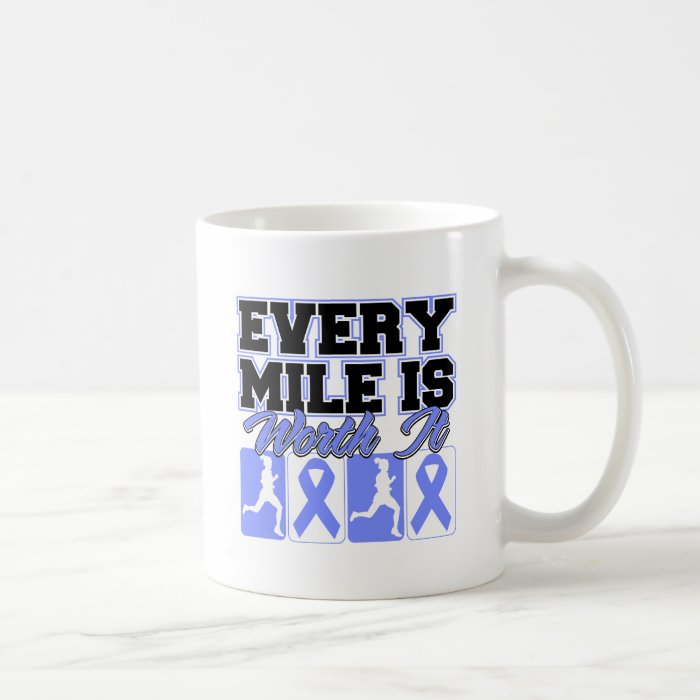 Esophageal Cancer Every Mile is Worth It Coffee Mug