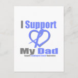 Esophageal Cancer I Support Dad Postcard