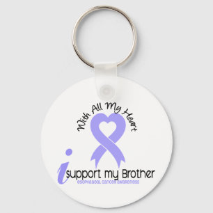 Esophageal Cancer I Support My Brother Keychain