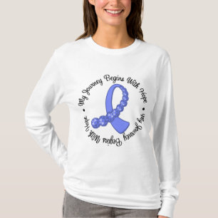 Esophageal Cancer My Journey Begins With Hope T-Shirt