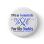 Esophageal Cancer Periwinkle Ribbon Daddy Button