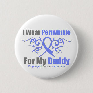 Esophageal Cancer Periwinkle Ribbon Daddy Button
