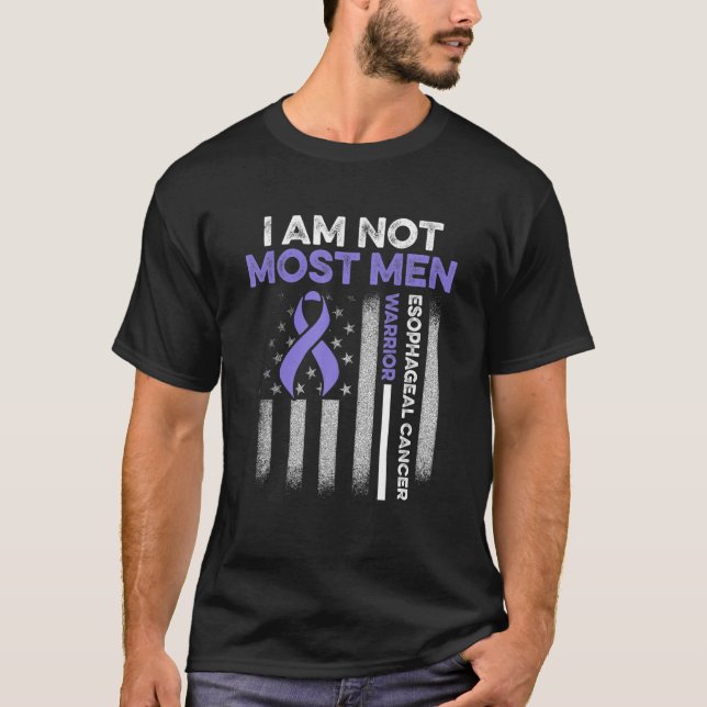 Esophageal Cancer Survivor Dose Esophagus Warrior T-Shirt (Front)